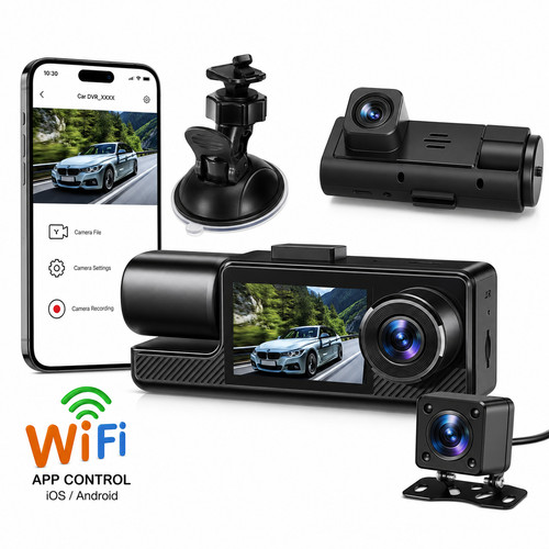 Dash cam auto wifi - dash, 3